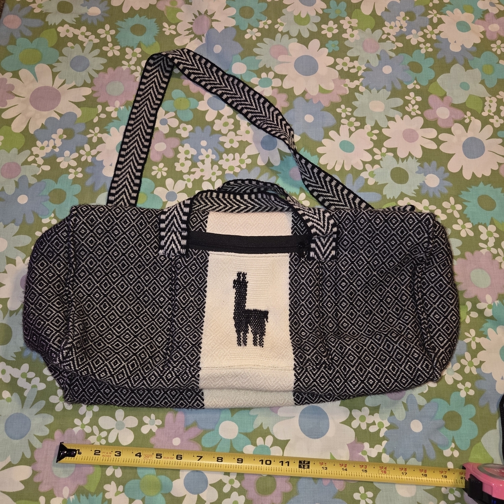 Alpaca Duffle Bag Peruvian South America